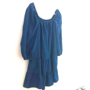 Eighty Eight Dark Blue Denim Dress/Top Size 1X